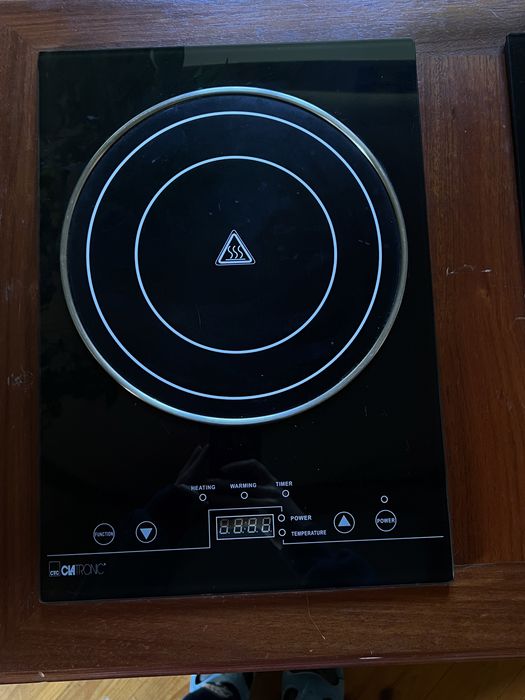 2 szt Płyty  indukcyjne elektryczne jednopalnikowe Clatronic