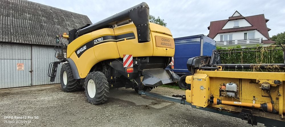 New Holland CX760, 4x4, 5,18m