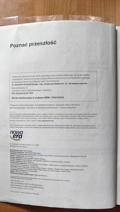 Poznać przeszłość 3 wydanie 2024