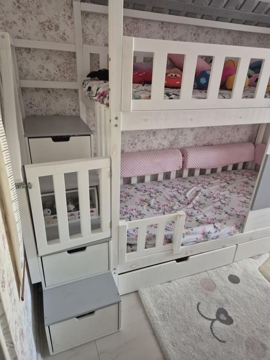 Łóżeczko domek piętrowe