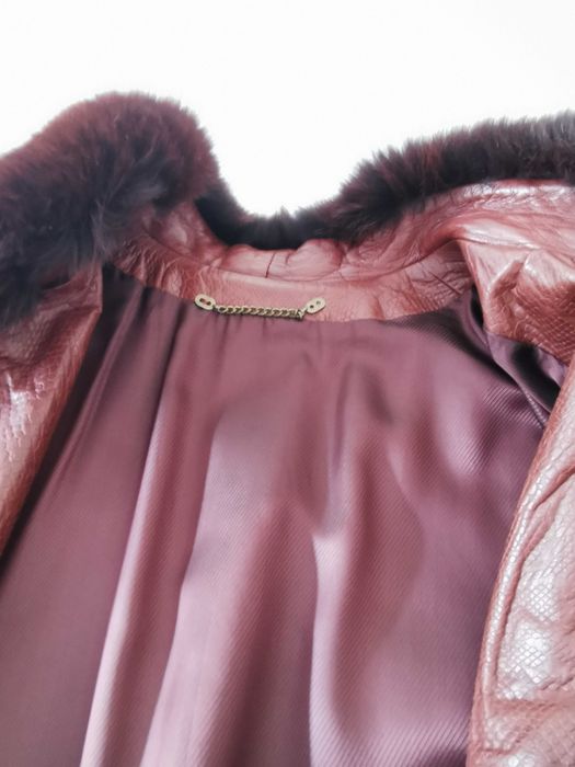 Capa pele senhora castanho