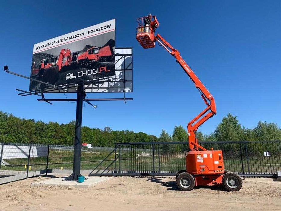 Przegubowy Podnośnik Koszowy Genie Z-34/22 - Wynajem