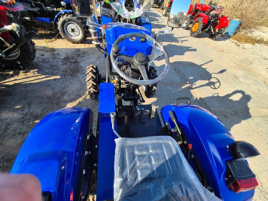 Трактор Кентавр 160ВН Усиленная рама фреза и плуг подарок