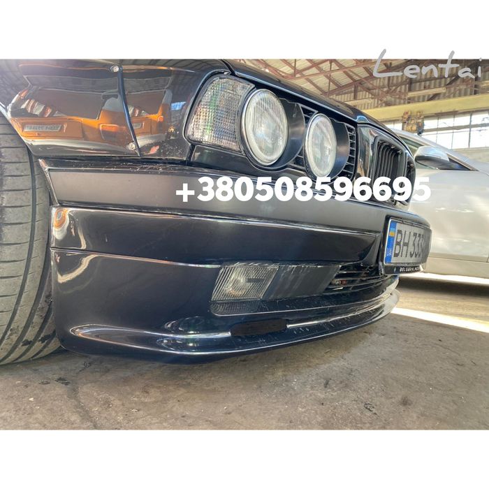 Тюнинг обвес BMW e34, губа Zender, накладка на бампер бмв Zender