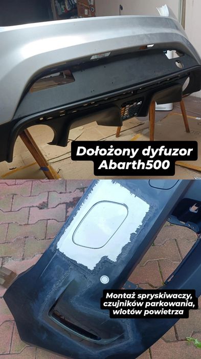 Spawanie plastiku, naprawa zderzaków, lamp, tuning, custom