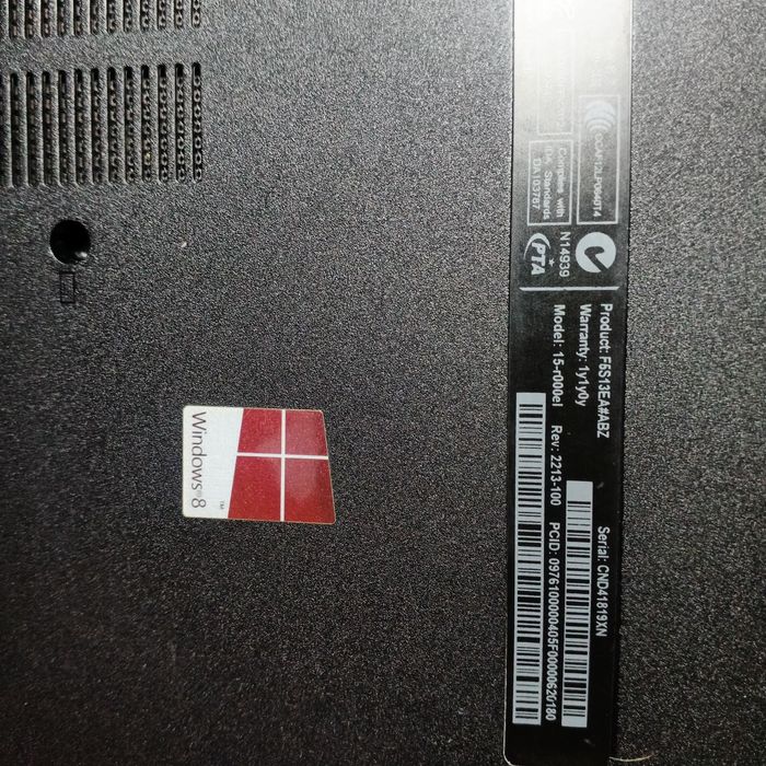 Ноутбук HP 4 озу на 256 hdd