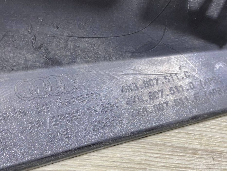 Бампер задний Audi A7 C8 S line | 2018 2019 2020 2021 2022 2023 г.