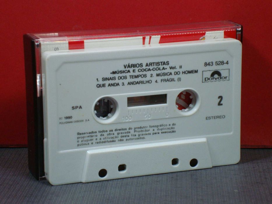 Various - Música E Coca-Cola "Volume II" / Cassete / Near Mint