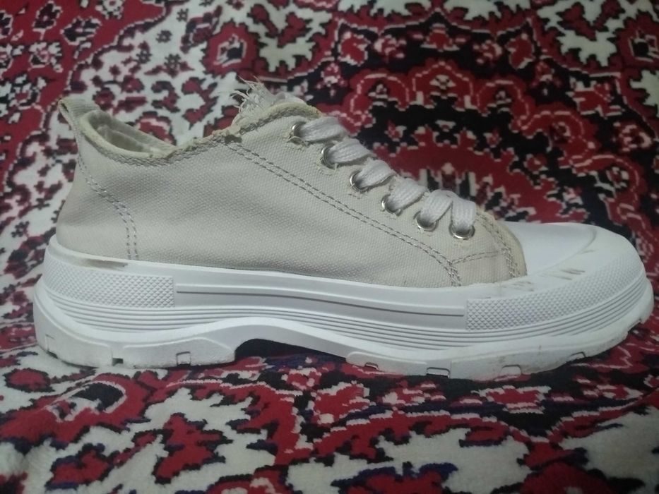 Кеди кросівки котонові WHITE р.36