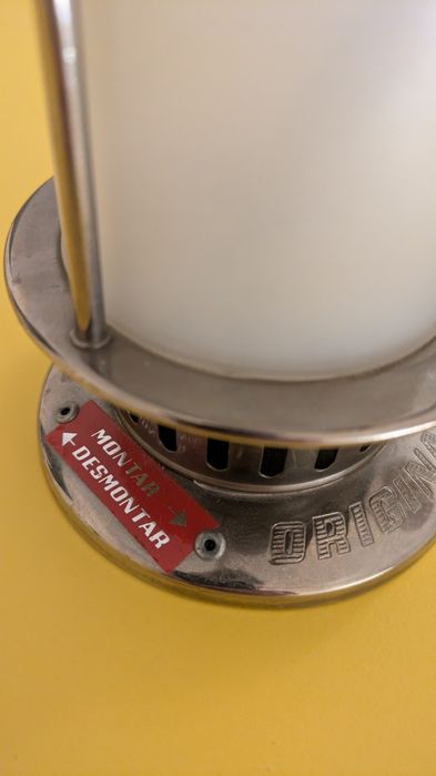 Lamparina para bico de gás (vintage)