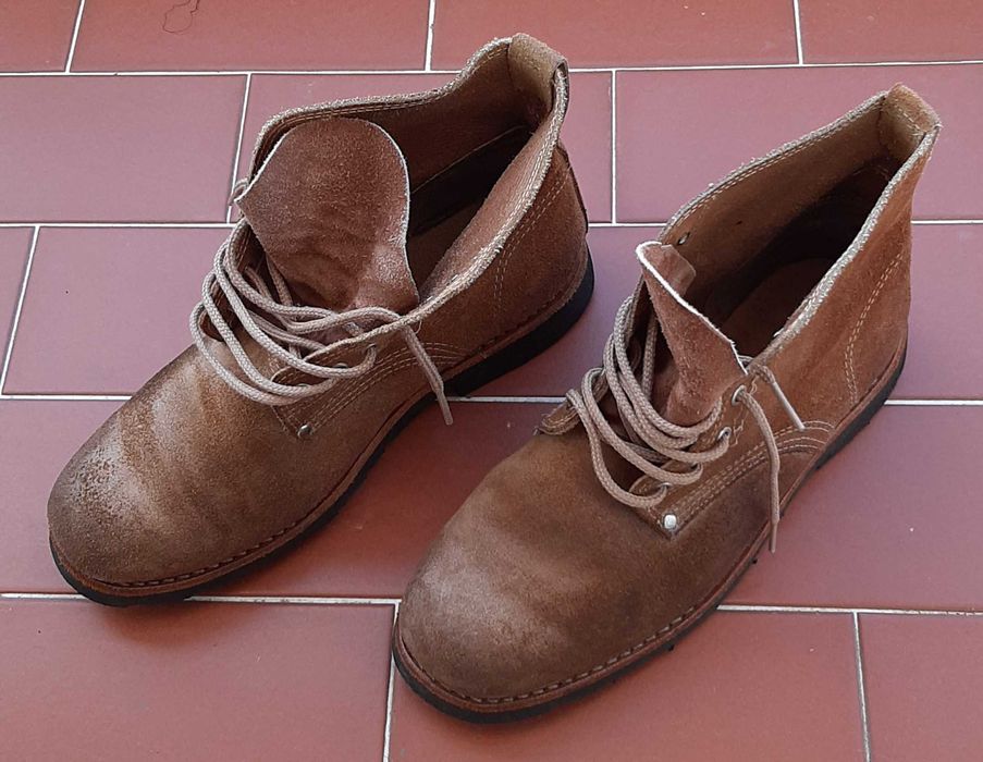 Botas cabedal Serrazina artesanais n⁰41