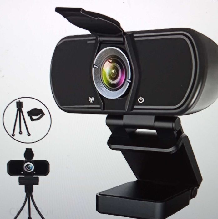 Nowa Kamera Internetowa 1080P z mikrofonem Statyw