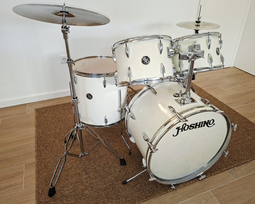 Bateria Hoshino Professional Completa Como nova
