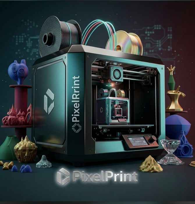 Професійний 3D-друк деталей та моделей (Nylon, TPU, PETG, PLA)