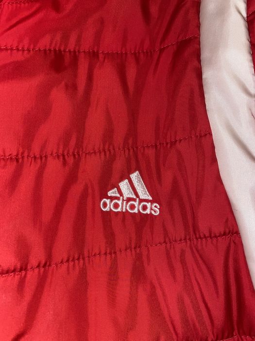 Kurtka czerwona damska adidas