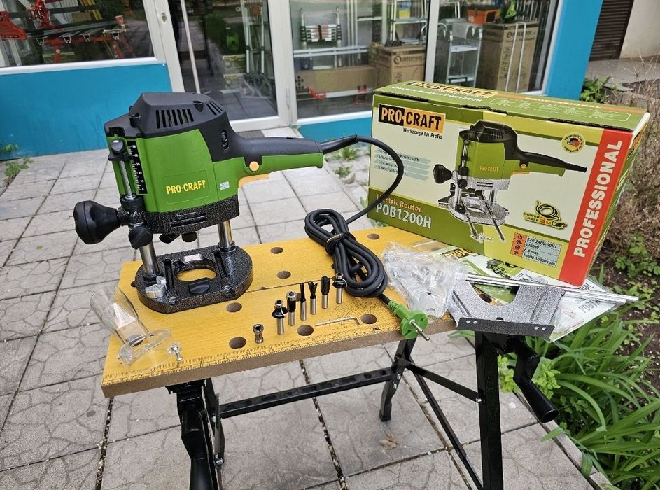 Фрезер +6шт Фрезер ProCraft Цанга 6 и 8мм Гарантия 36мес