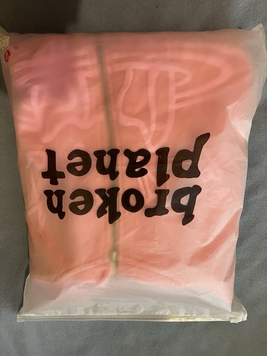 Худі дівчаче рожеве Broken planet