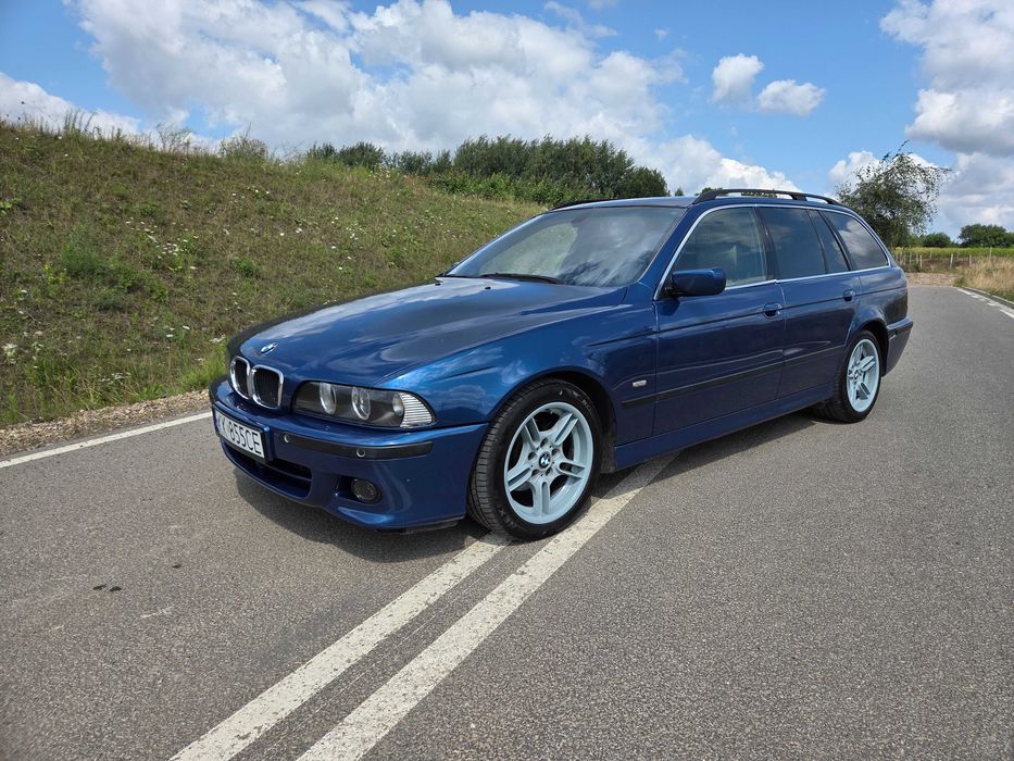 BMW Seria 5 E39 2.5 M57 525d kombi jasna skóra multimedia