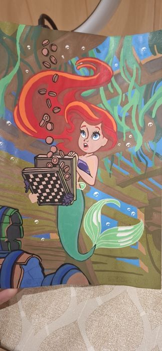 Розмальовка Disney Pettites Princesses