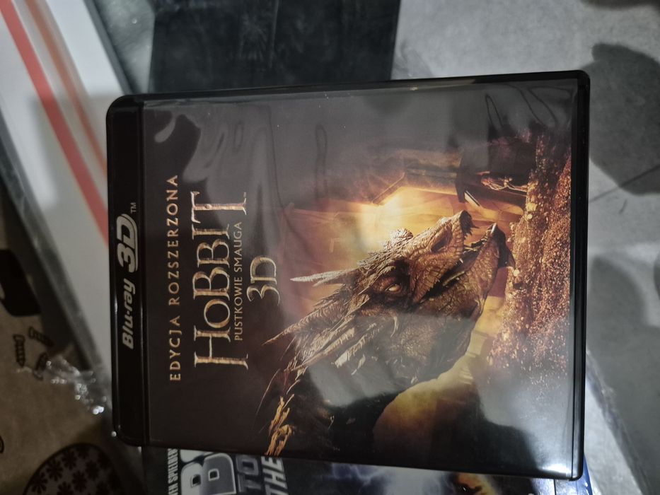 Hobbit 3D blu ray disc