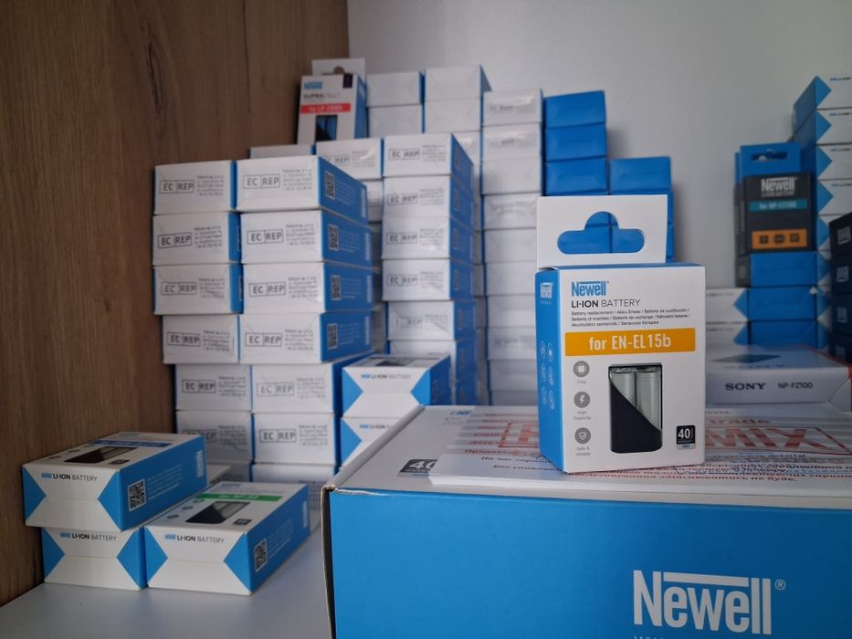 Батарея Newell EN-EL15B для Nikon D750/Z6/Z6II/Z8. Гарантія 24міс.