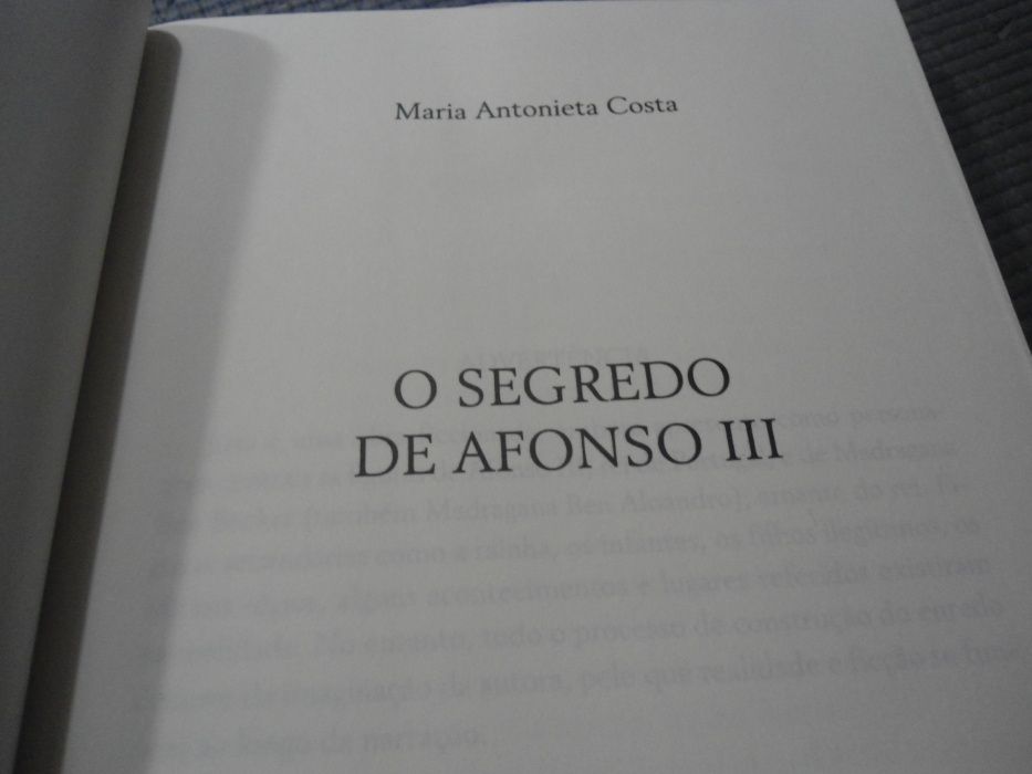 Os Segredos de Afonso III por Mª Antonieta Costa