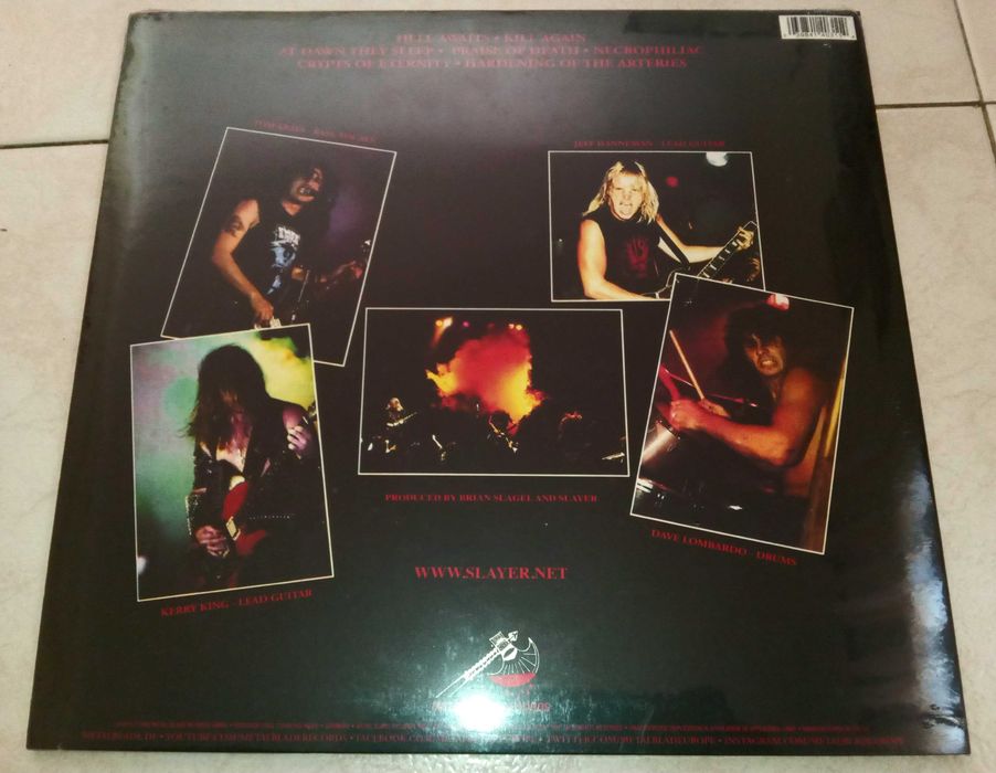 Slayer - " Hell Awaits " ,,, Lp em vinil selado