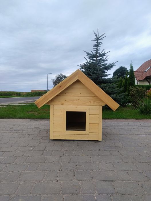 Drewniana Buda Psa 80 x 65