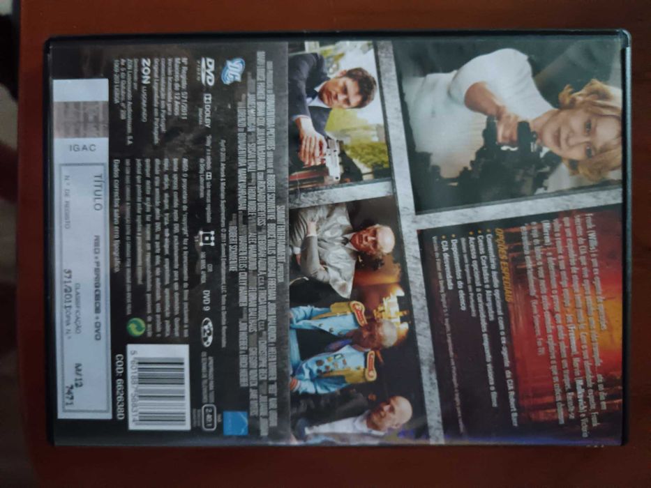 filme dvd  original- red -perigosos