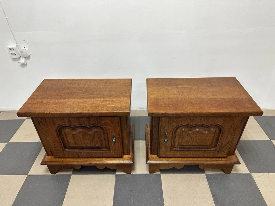 Тумба приліжкова дерево прикроватная дуб 3176