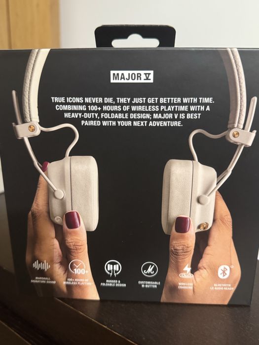 Marshall Major V Bluetooth Headphones – BRAND NEW!63824729282947121