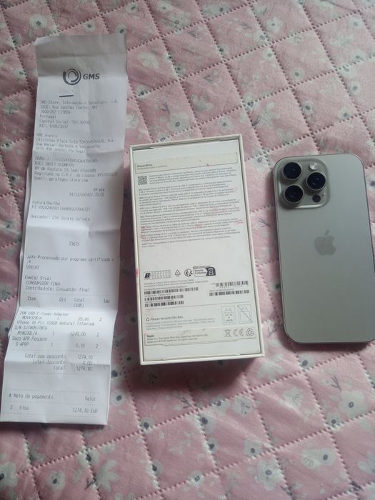 iPhone 16 pro natural Titaniuma