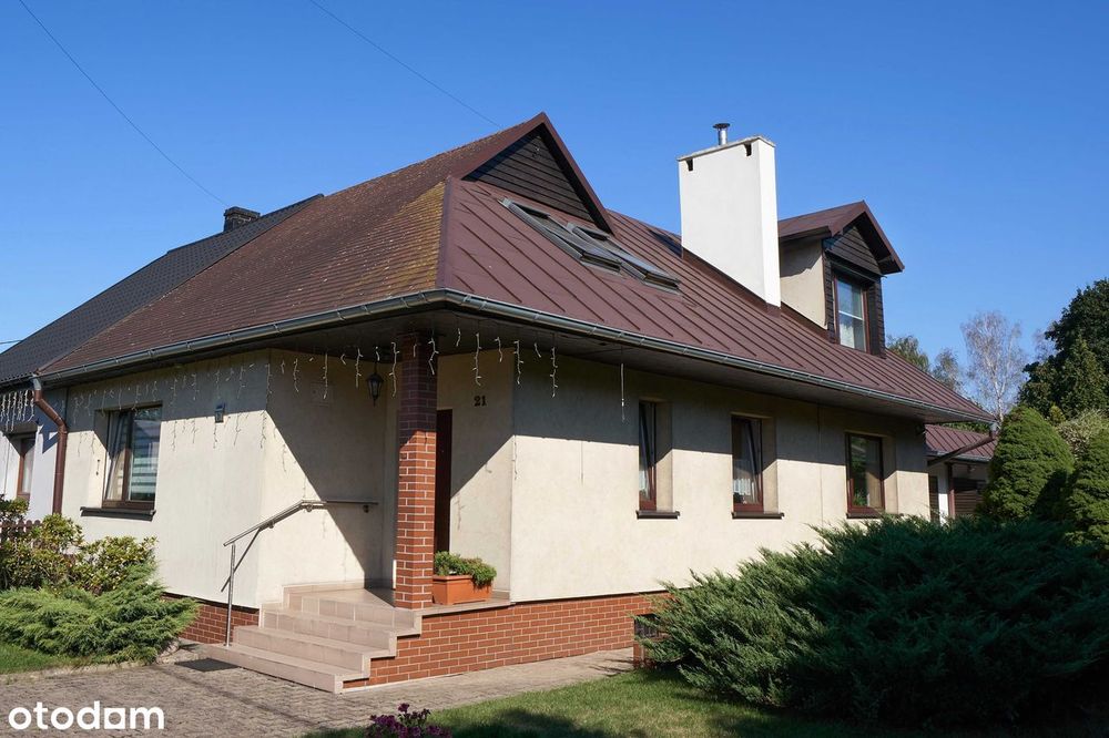 Dom 127 m² | 5 pokoi | 2 garaże | garderoba | piwnica | 2 łazienki