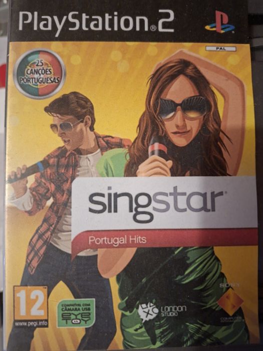 Singstar Portugal ps2 videojogo