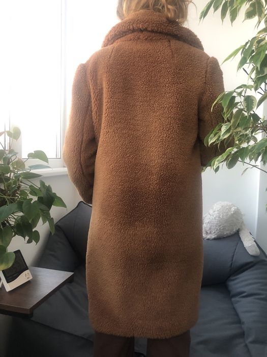 Шуба женская тедди под Max Mara, размер S - M