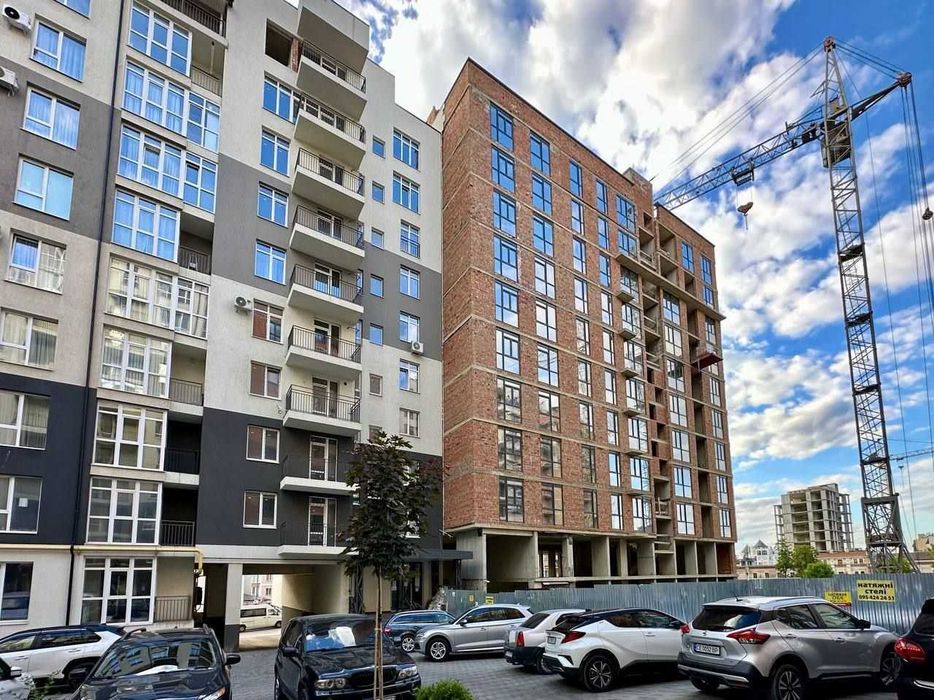 1050$/м2. 1 кімн.новобудова 46,51м2. р-н Майдану, вул.Щербанюка 79, Чернівці