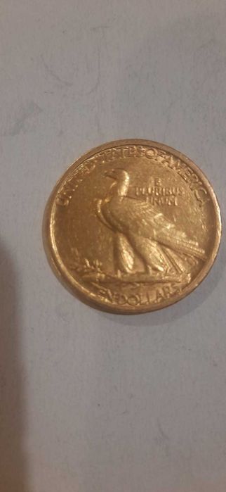 Złote 10 dolarów w próbie 900