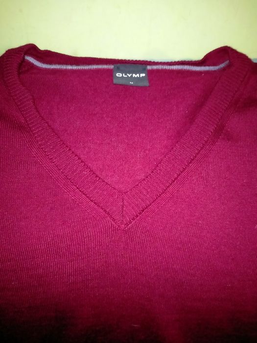 Sweter męski r.M  Olymp welna