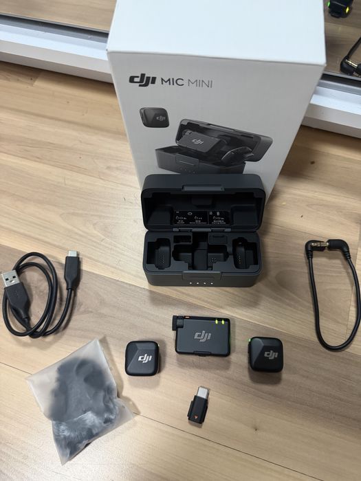 DJI Mic Mini 2TX + 1RX + etui ładujące – NOWY, komplet
