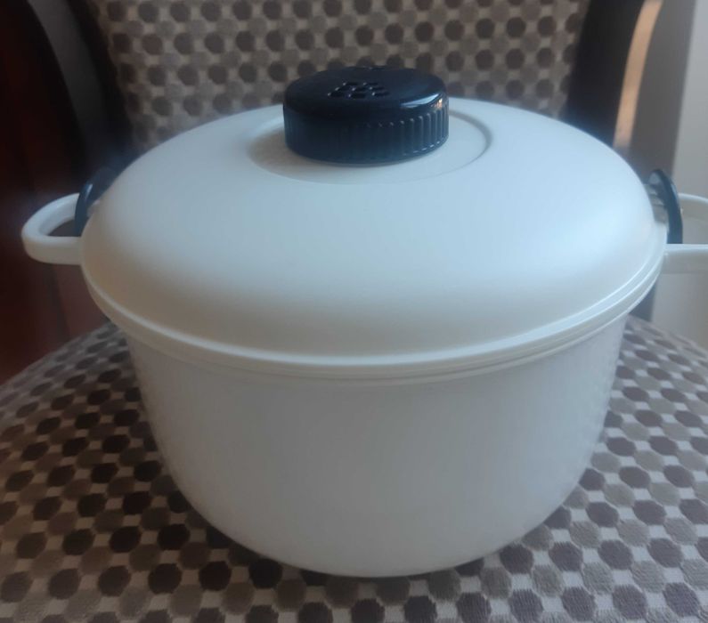 Panela para Cozinhar no Micro-ondas c/Manual de Instruções + Receitas