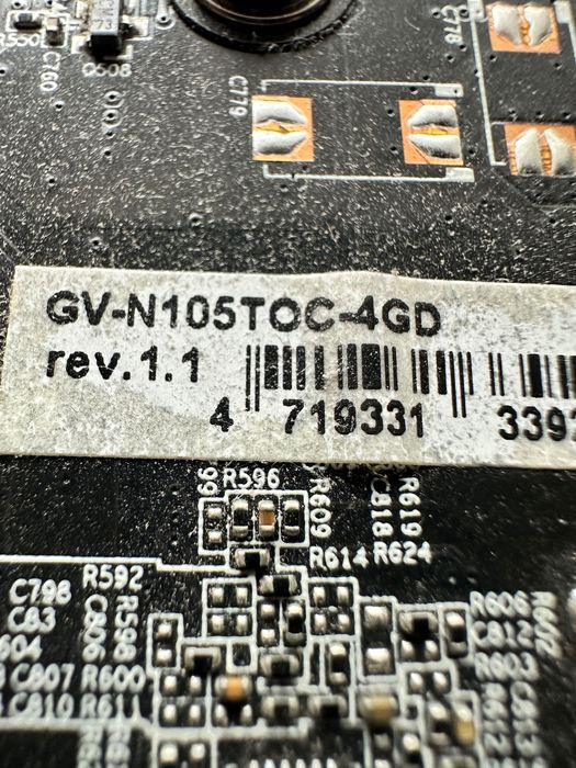 Karta graficzna GTX 1050 Ti 4gb gigabyte gaming OC