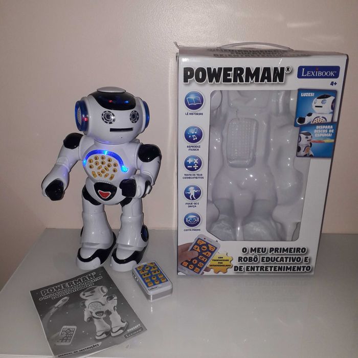 Lexibook, Powerman, Robot educativo jogar e aprender- Portugues