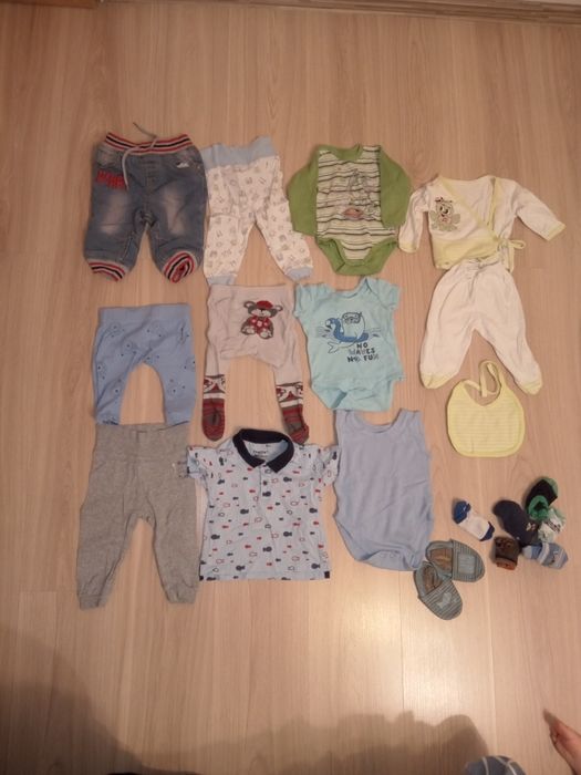 Paka ponad 110 ciuszków dla dzieci 8 zdjęć 62 68 dla chłopca