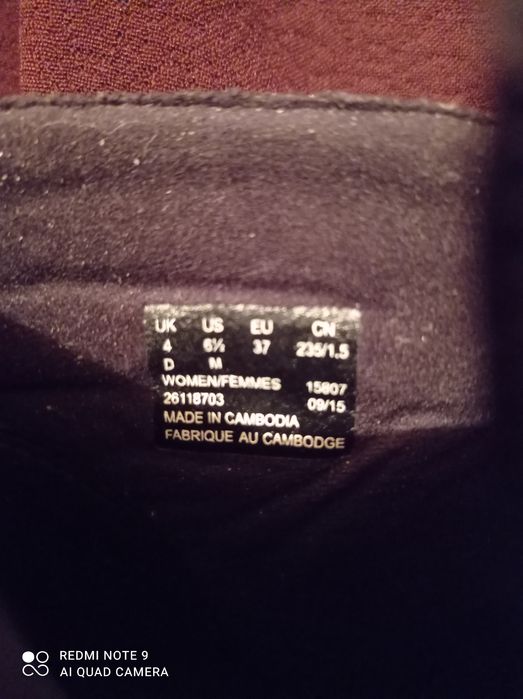 Ботинки женские Clarks. Натуральная кожа.