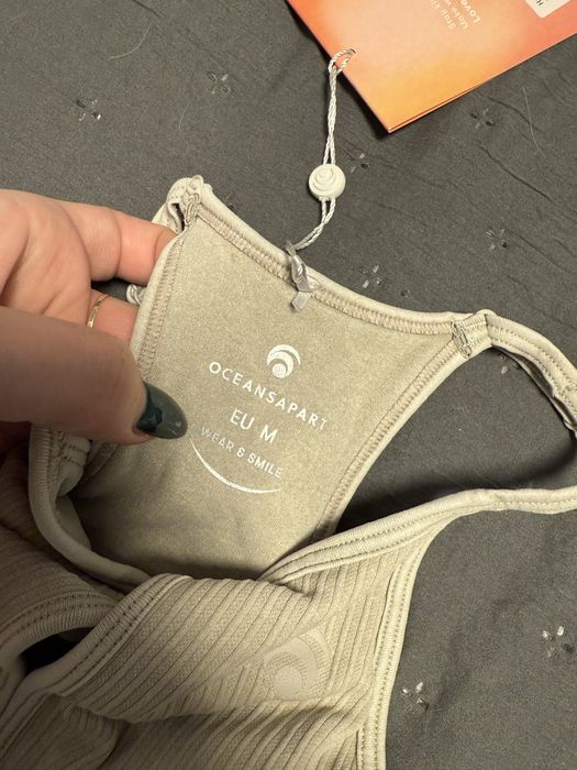 Oceans Apart Top Harley Dove Gray M