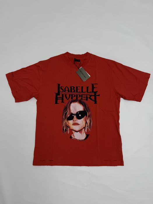 футболка Balenciaga  isabelle huppert