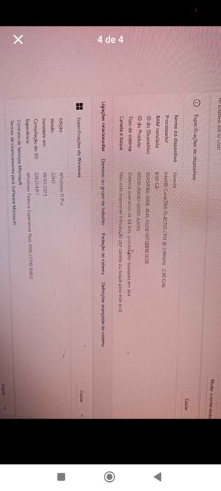 Computador Completo.(vai com duas telas e mesa)