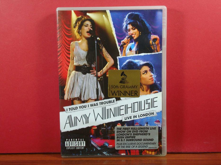 Amy Winehouse - I Told You I Was... "Live In London" / VG Plus / DVD
