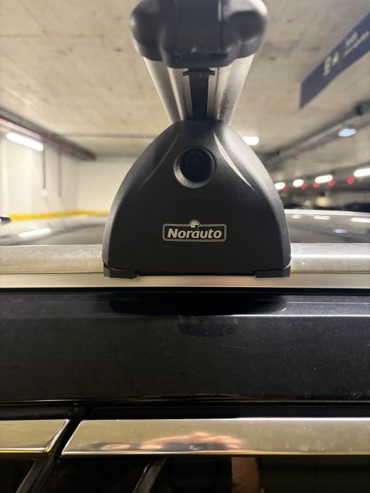 Mala tejadilho dobrável 340L mais barras de tejadilho