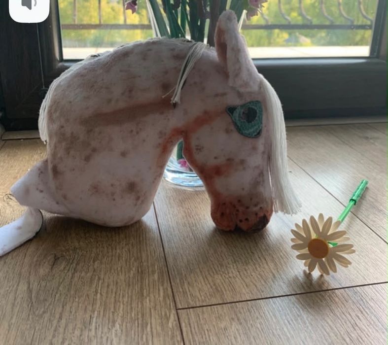 Hobby horse recznie robiony
